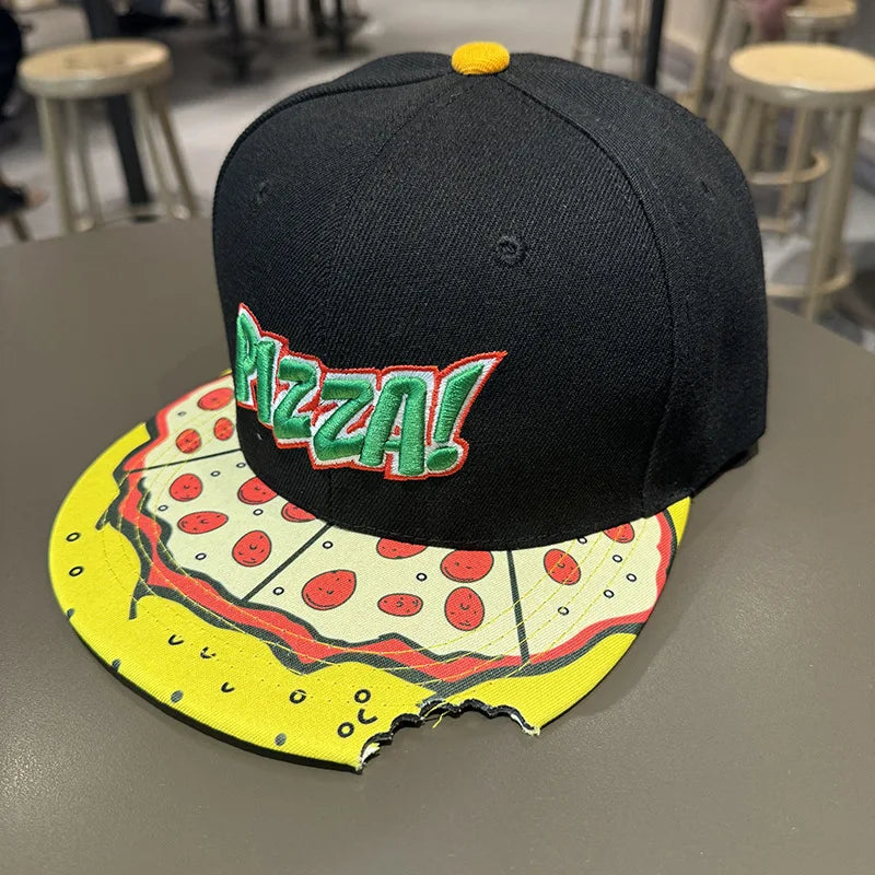 Hip-Hop Hat for Men, Spring and Autumn Big Head Flat Brim for Women, Celebrity Baseball Cap, Summer Street Dance Student Hat