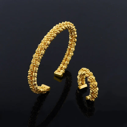 Necklace Bracelet Ring Earrings Jewelry Sets for Women, Elegant Charm Gift for Party Wedding, Sparkling Jewellery Woman Accessor