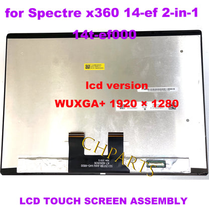 13.5" For HP Spectre x360 14 EF 2-IN-1 14 EF Touch Screen ATNA35VJ07 M54554-1J0 Laptop LCD Display Assembly OLED 3000*2000