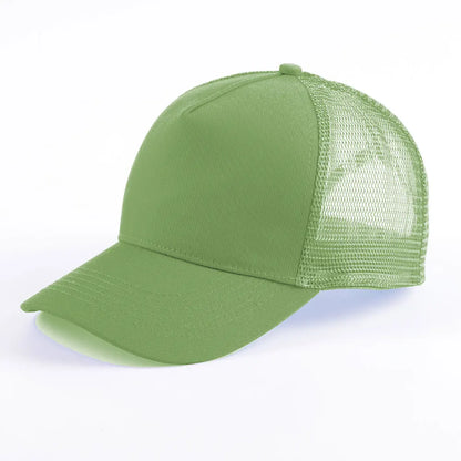 Wholesale Hat Men's Baseball Caps Unisex Casual Decorative Travel Hats Adult Tennis Caps Mesh Hats Custom Embroidery Print Logo