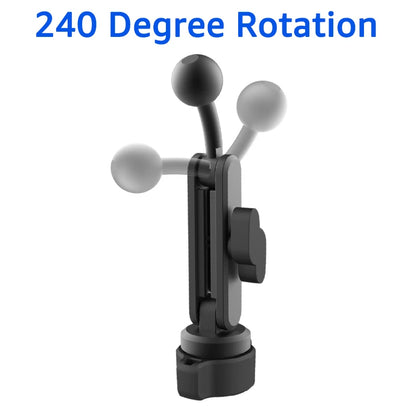 17mm Ball Head Connecting Extension Rod Car Phone Holder Joint Extension Phone GPS Stand 360° Rotatable Phone Mount Accessories