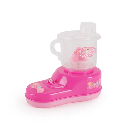 Coffee Machine Household Appliances Toys Toaster Blender Cooking Pretend Play Set Sweeper Vacuum Cleaner Kitchen Toys Boy Girl