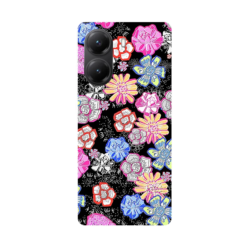 For Xiaomi Poco X7 Pro Case Poco X7Pro Cover 2025 Cool Cartoon Cat Flower Soft Silicone Phone Case For Poco X7 X 7 Pro Bumper