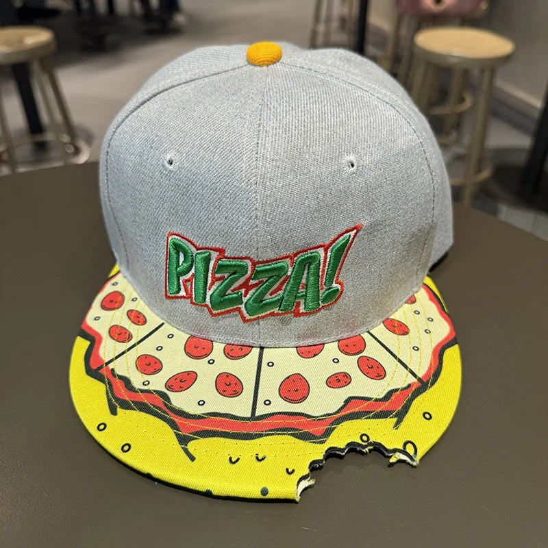 Hip-Hop Hat for Men, Spring and Autumn Big Head Flat Brim  for Women,  Celebrity Baseball Cap, Summer Street Dance Student Hat