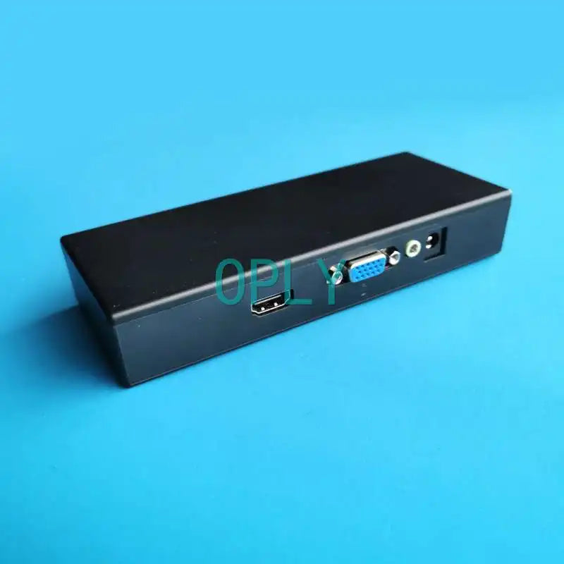 Fit 58C/EDP Controller Drive Board Black Plastic Box Or Transparent Acrylic Protection Case VGA HDMI-Compatible Signal Port Kit
