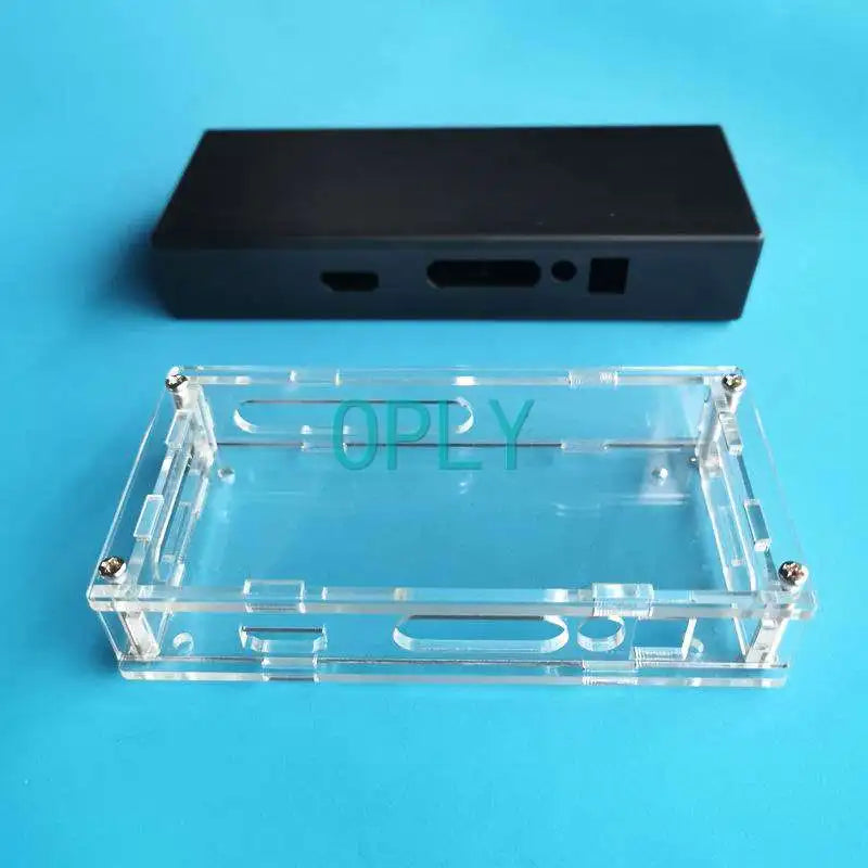 Fit 58C/EDP Controller Drive Board Black Plastic Box Or Transparent Acrylic Protection Case VGA HDMI-Compatible Signal Port Kit