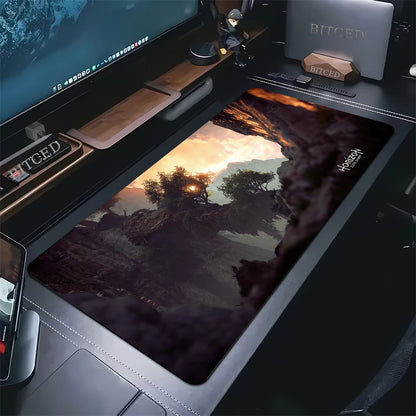 Large Gaming Mouse Pad Horizon Zero Dawn Forbidden West Mousepad For PC Gamer Desktop Decoration Office Mouse Mat Deskmat Rug