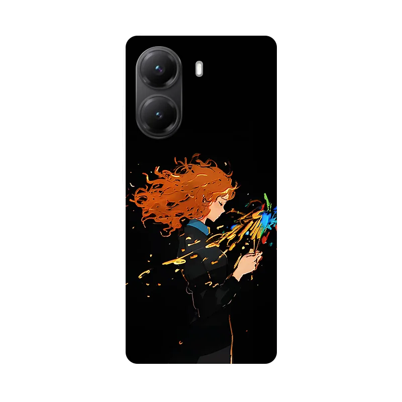 For Xiaomi Poco X7 Pro Case Poco X7Pro Cover 2025 Cool Cartoon Cat Flower Soft Silicone Phone Case For Poco X7 X 7 Pro Bumper