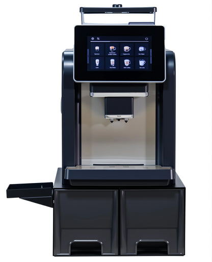 CE Electric Commercial Coffee Machine 19 Bar Espresso Machine Fully-Automatic Espresso Maker With Bean Grinder and Milk Frother