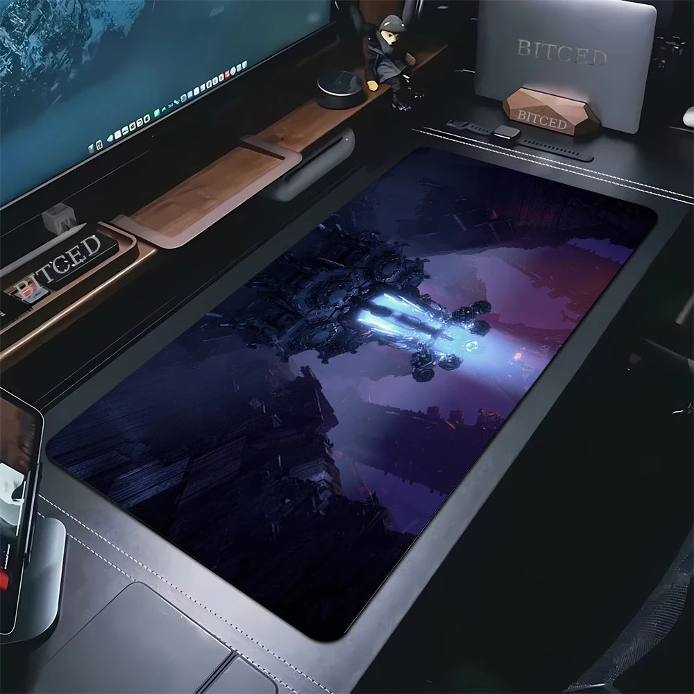 Large Gaming Mouse Pad Horizon Zero Dawn Forbidden West Mousepad For PC Gamer Desktop Decoration Office Mouse Mat Deskmat Rug