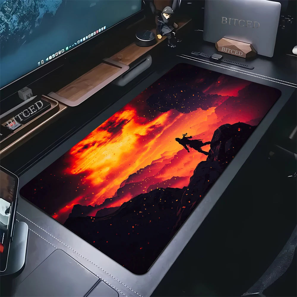 Large Gaming Mouse Pad Horizon Zero Dawn Forbidden West Mousepad For PC Gamer Desktop Decoration Office Mouse Mat Deskmat Rug