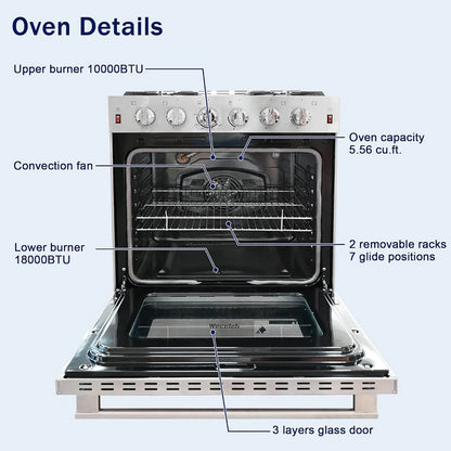 Home Appliance 60cm Multi-Function with Digital Control Built in Electric Oven