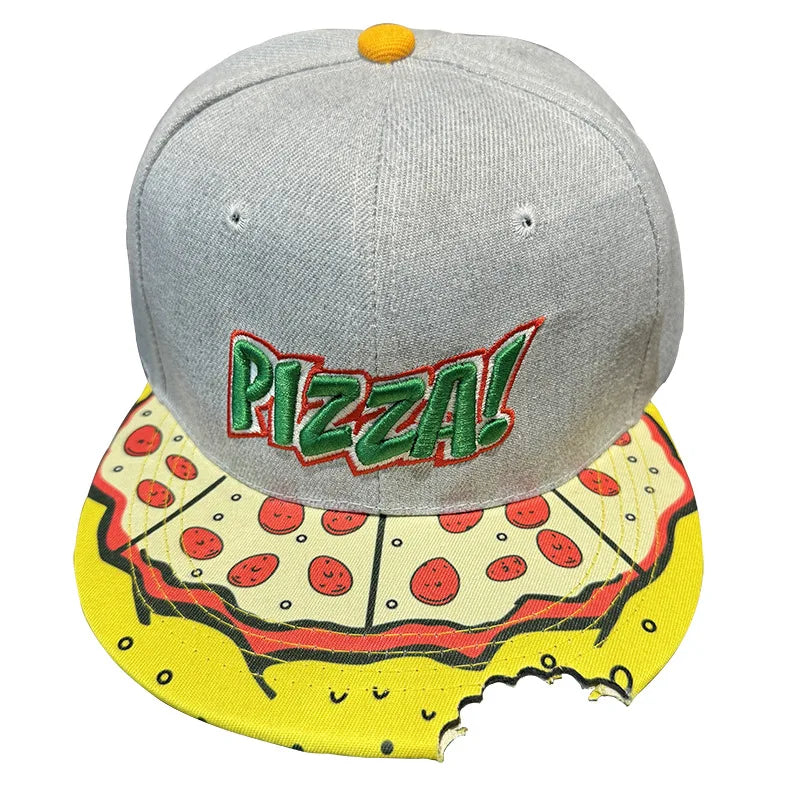 Hip-Hop Hat for Men, Spring and Autumn Big Head Flat Brim  for Women,  Celebrity Baseball Cap, Summer Street Dance Student Hat