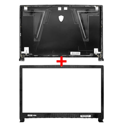 Upper lower For MSI1 GE73 GE73VR MS-17C5 17C1 17C7 7RC 7RD Top cover Screen frame bezel palm rest case bottom shell hinge cover