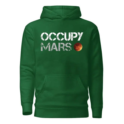 Casual Occupy Mars Minimal Design Printed Hoodies Men Sweatshirt Top Tee SpaceX Elon Musk Autumn and Winter Long-sleeved Sweater