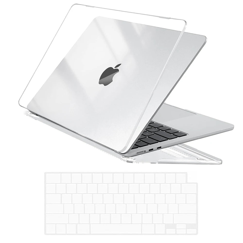 Case For MacBook Air 13/15 Inch M5 M4 M3 M2 2026, Compatible With Pro 14/16 Inch Pro/Max  M5 Chip 2026 Case+Keyboard Skin