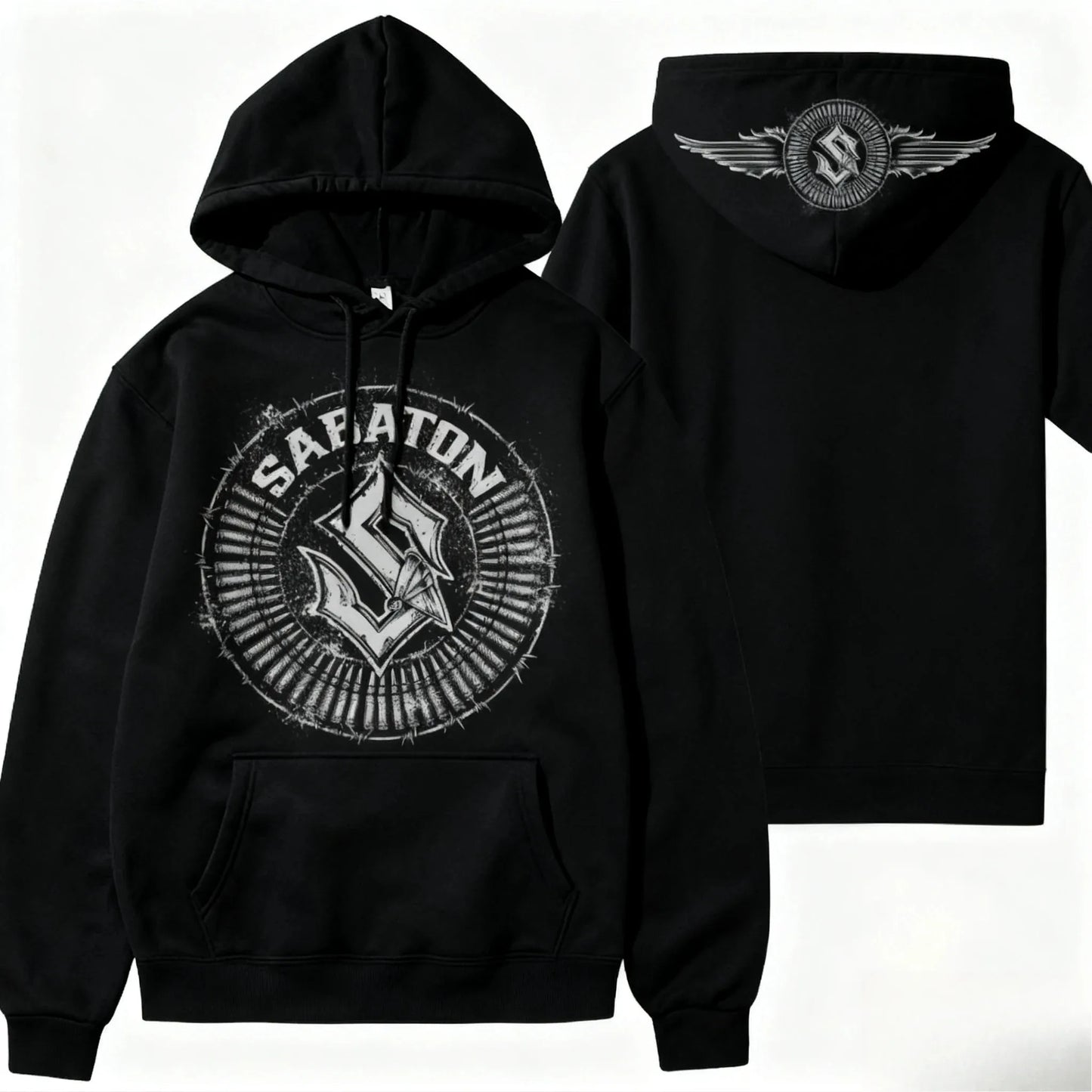 Sabaton Fleet Kriegsmarine Ablum Pullovers Swiss Fallon Heavy Meata Rock Band Hoodies Oversized Men Women Streetwear Sweatshirts