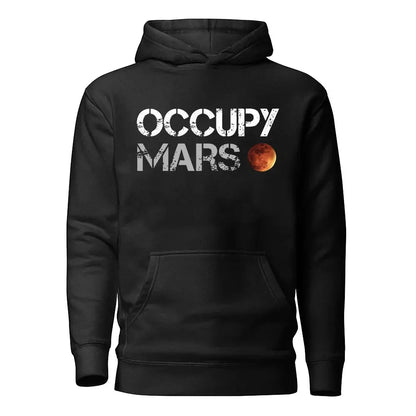 Casual Occupy Mars Minimal Design Printed Hoodies Men Sweatshirt Top Tee SpaceX Elon Musk Autumn and Winter Long-sleeved Sweater