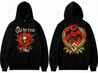 Sabaton Fleet Kriegsmarine Ablum Pullovers Swiss Fallon Heavy Meata Rock Band Hoodies Oversized Men Women Streetwear Sweatshirts