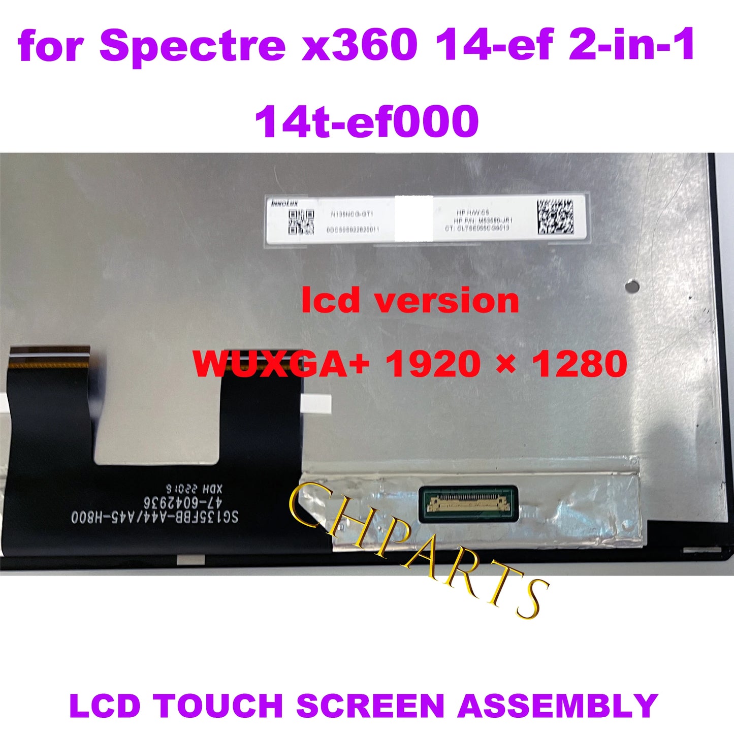 13.5" For HP Spectre x360 14 EF 2-IN-1 14 EF Touch Screen ATNA35VJ07 M54554-1J0 Laptop LCD Display Assembly OLED 3000*2000