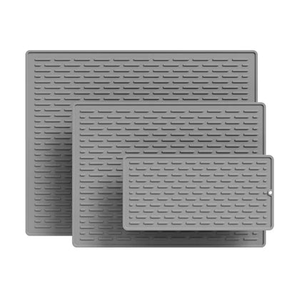 Non Slip Silicone Drying Mat for Kitchen Extra Large Heatproof Countertop Stove Protector Dish Drying Rack