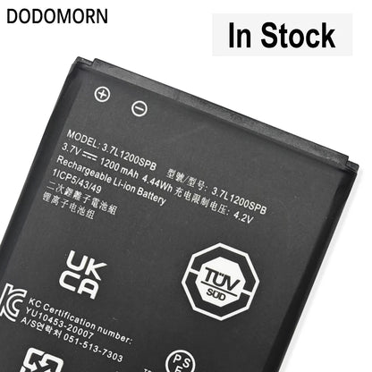 2 Year Warranty 3.7L1200SPB Battery For Texas Instruments TI-84 CE CX CAS Graphing Calculator Batteries Pack 1200mAh