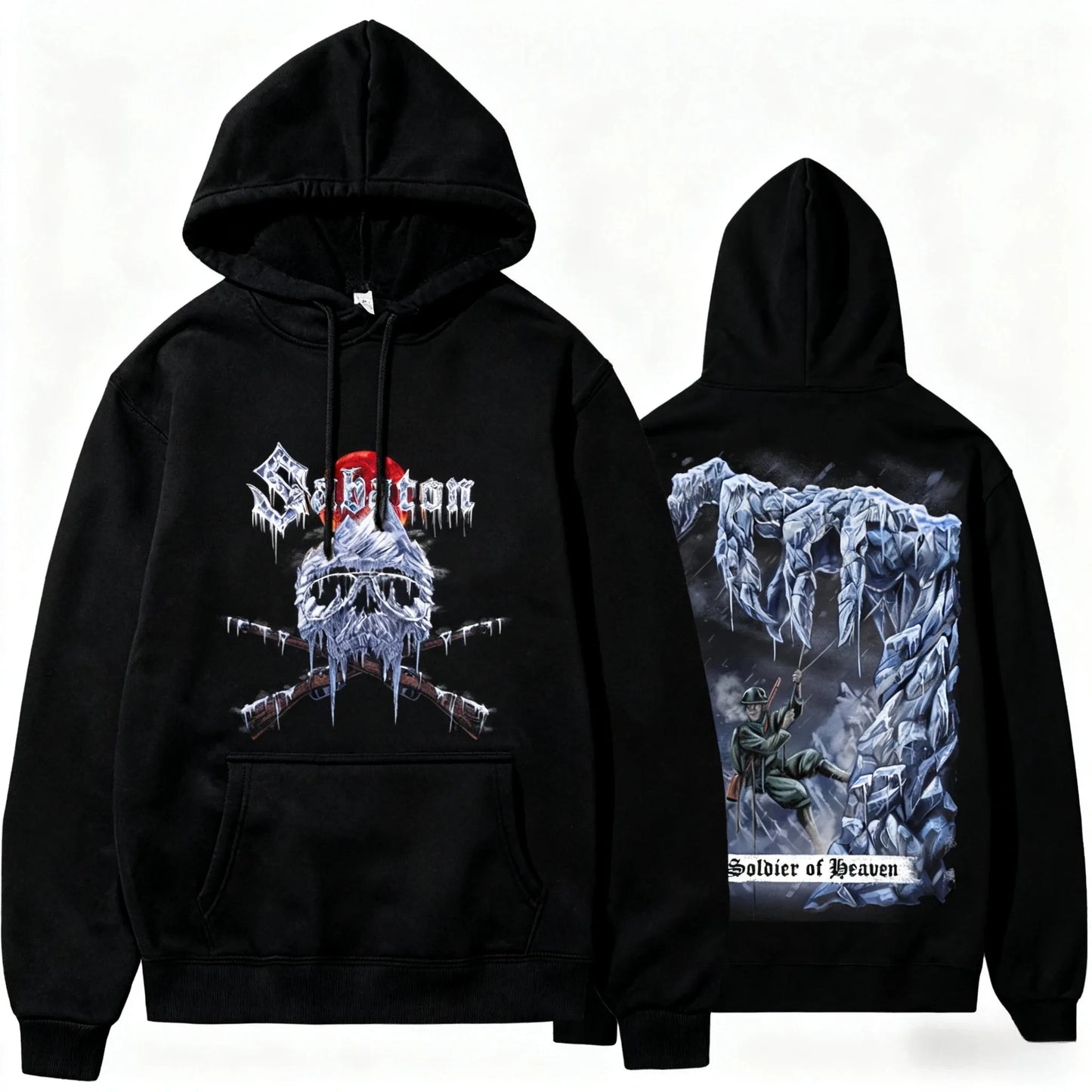 Sabaton Fleet Kriegsmarine Ablum Pullovers Swiss Fallon Heavy Meata Rock Band Hoodies Oversized Men Women Streetwear Sweatshirts