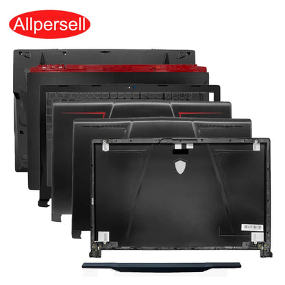 Upper lower For MSI1 GE73 GE73VR MS-17C5 17C1 17C7 7RC 7RD Top cover Screen frame bezel palm rest case bottom shell hinge cover