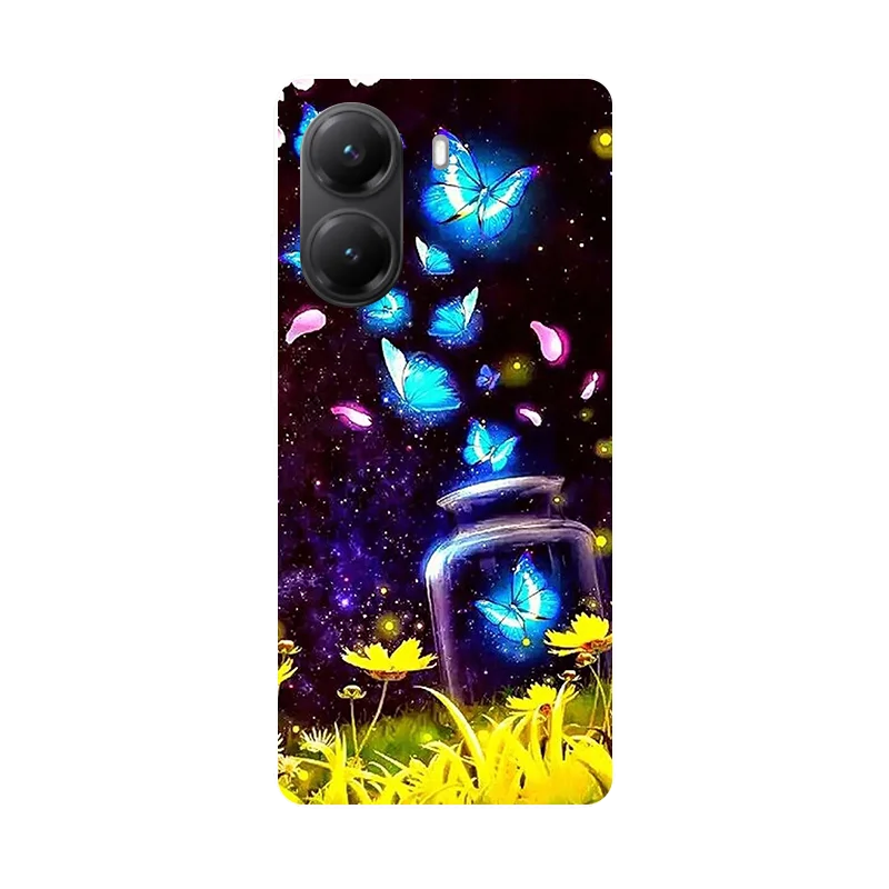 For Xiaomi Poco X7 Pro Case Poco X7Pro Cover 2025 Cool Cartoon Cat Flower Soft Silicone Phone Case For Poco X7 X 7 Pro Bumper