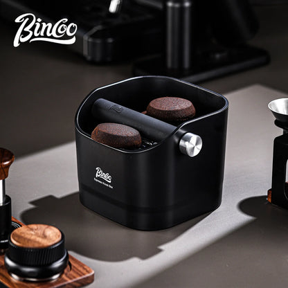 Bincoo 0.8L Coffee Knock Box Espresso Grounds Container Anti Slip Espresso Dump Bin Grind Beveled Barista Goods Cafe Accessories