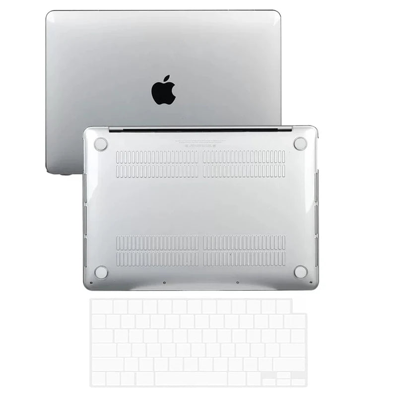 Case For MacBook Air 13/15 Inch M5 M4 M3 M2 2026, Compatible With Pro 14/16 Inch Pro/Max  M5 Chip 2026 Case+Keyboard Skin