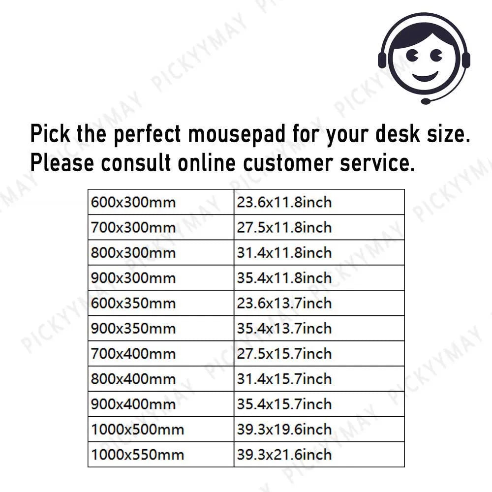 White Mouse Pads Printstream Gaming Mousepads Large Mousepad Gamer Rubber Mat Deskpad Company Long Desk Mats XXL For Csgo