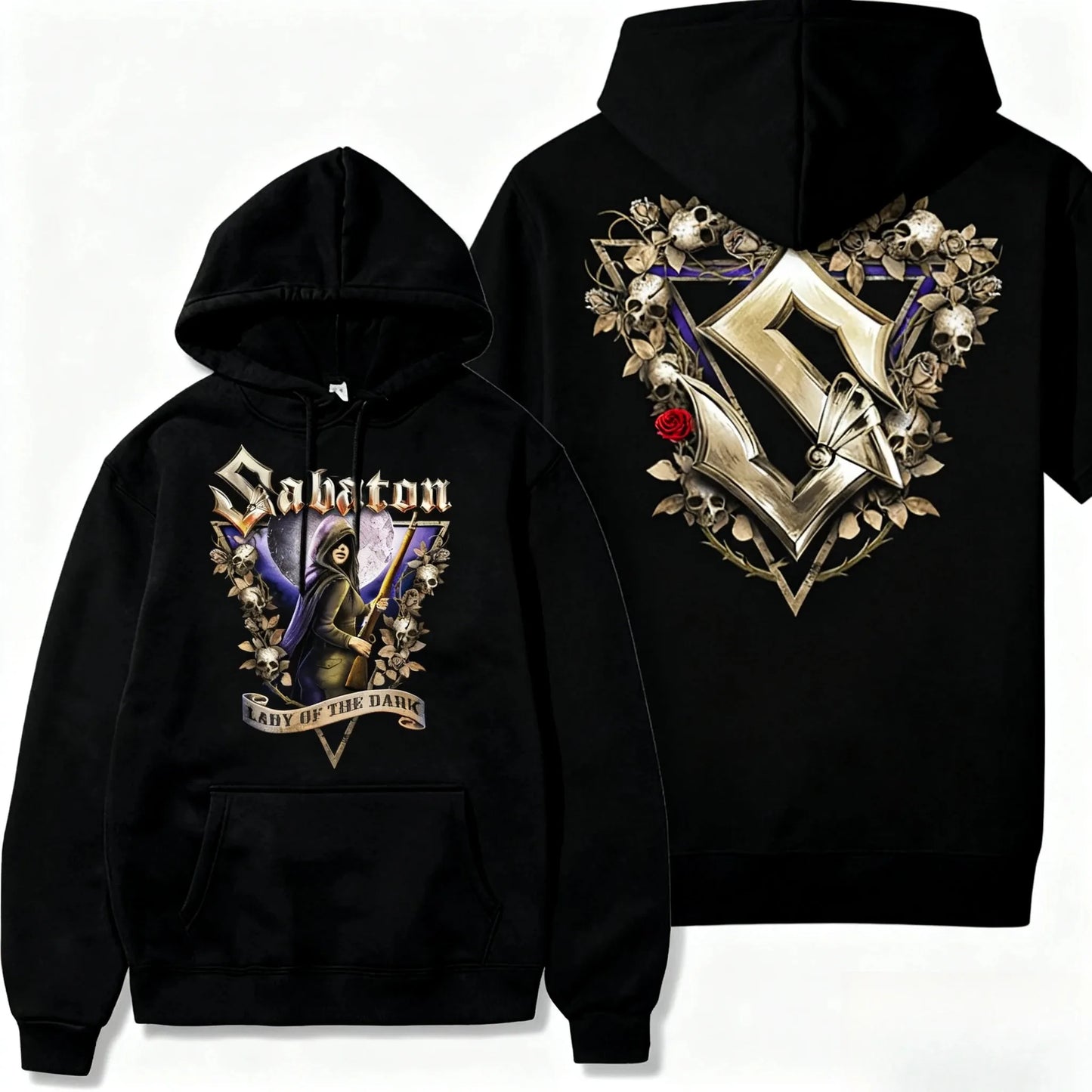 Sabaton Fleet Kriegsmarine Ablum Pullovers Swiss Fallon Heavy Meata Rock Band Hoodies Oversized Men Women Streetwear Sweatshirts
