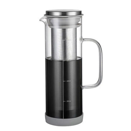 Cold Brew Coffee Maker, Iced Coffee Maker, Iced Tea Maker, Airtight Cold Brew Pitcher, Coffee Accessories, Cold Brew System,