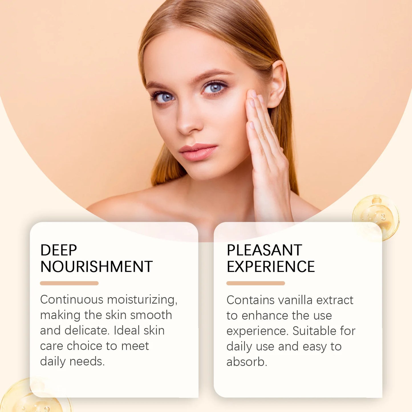Cow Fat Moisturizing Cream Moisturizes and Nourishes The Skin, Suitable for All Skin Types To Repair The Skin's Hydration State