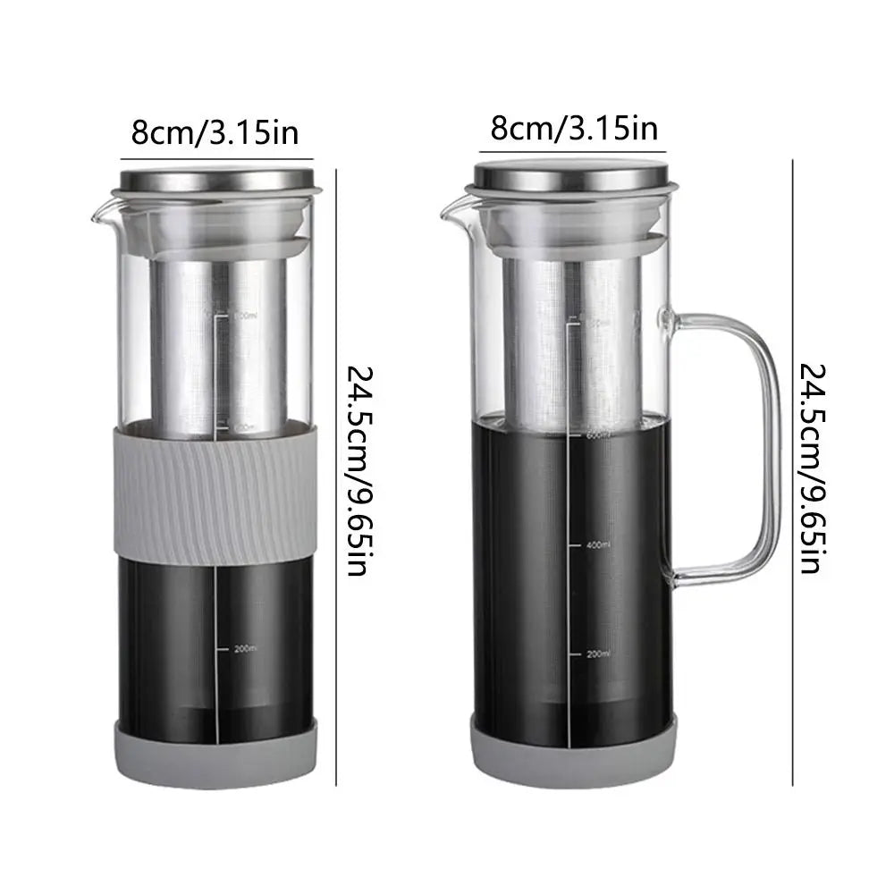 Cold Brew Coffee Maker, Iced Coffee Maker, Iced Tea Maker, Airtight Cold Brew Pitcher, Coffee Accessories, Cold Brew System,