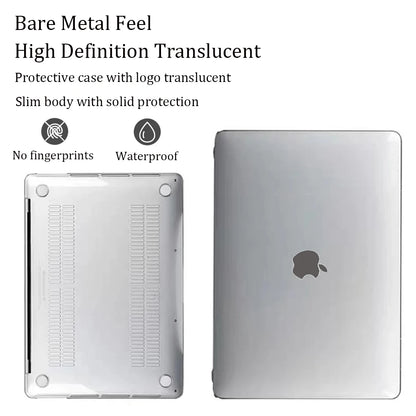 Case For MacBook Air 13/15 Inch M5 M4 M3 M2 2026, Compatible With Pro 14/16 Inch Pro/Max  M5 Chip 2026 Case+Keyboard Skin