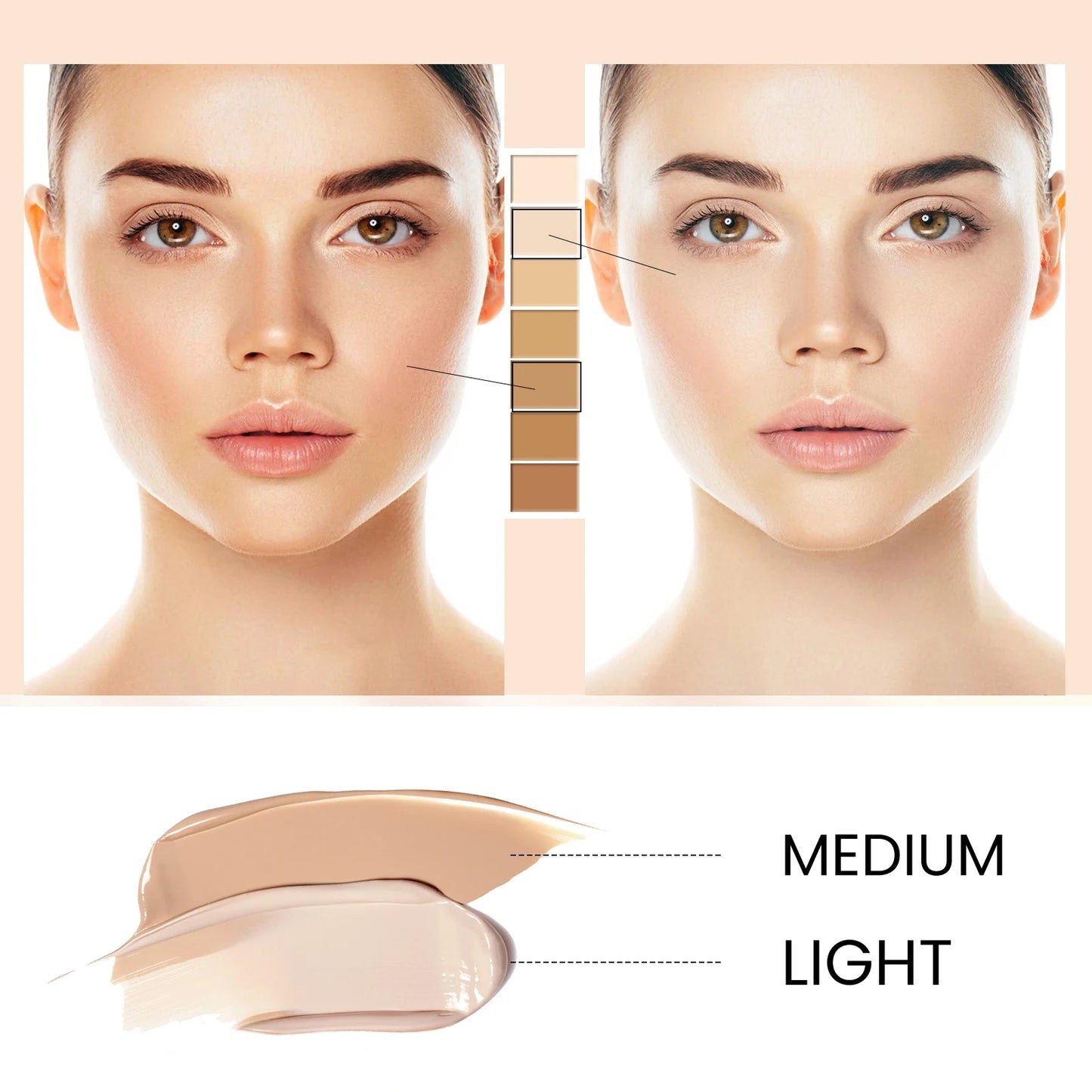 Facial Repair CC Cream: Offers natural coverage, is waterproof and long-wearing, and provides hydration.