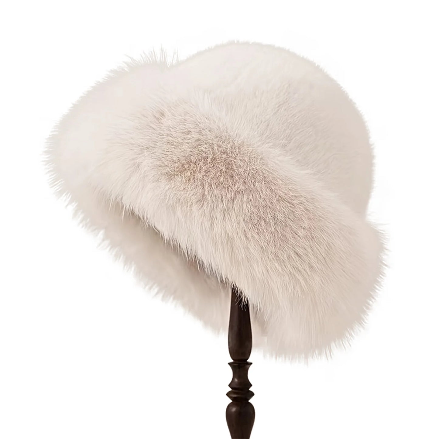 Furry Hats For Women, Autumn Winter Korean Style Warm Hats, Solid Color Flattering Mongolian Hats, Thickened Winter Outfits