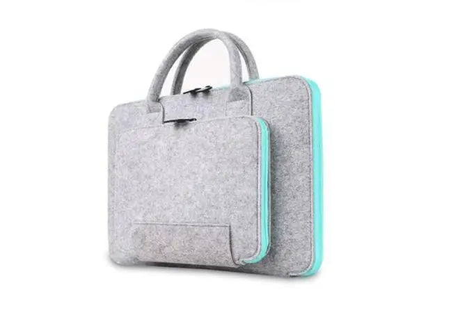 High Quality Laptop Bag, Felt Laptop Sleeve Notebook Computer Case Carrying Bag Pouch With Handle For  Asus / Lenovo