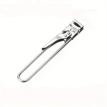A sturdy and durable kitchen tool suitable for cans and bottles, adjustable manual stainless steel can opener, multifunctional