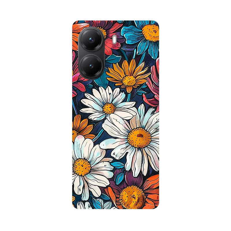 For Xiaomi Poco X7 Pro Case Poco X7Pro Cover 2025 Cool Cartoon Cat Flower Soft Silicone Phone Case For Poco X7 X 7 Pro Bumper