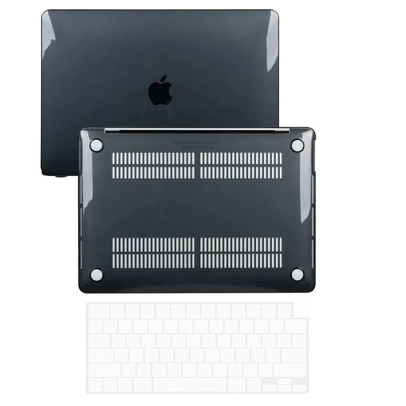 Case For MacBook Air 13/15 Inch M5 M4 M3 M2 2026, Compatible With Pro 14/16 Inch Pro/Max  M5 Chip 2026 Case+Keyboard Skin