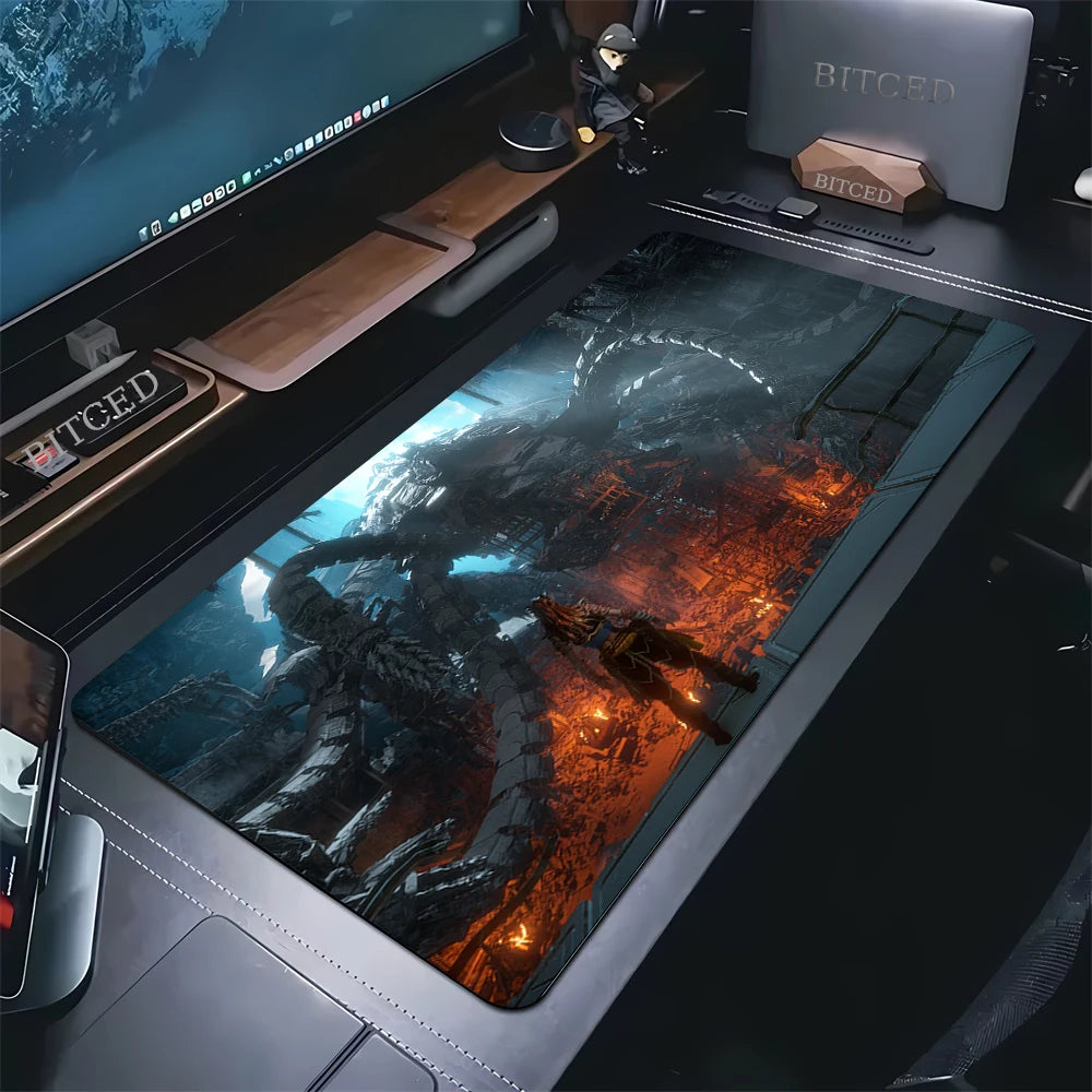Large Gaming Mouse Pad Horizon Zero Dawn Forbidden West Mousepad For PC Gamer Desktop Decoration Office Mouse Mat Deskmat Rug