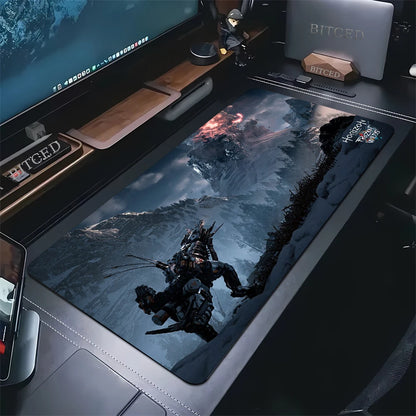 Large Gaming Mouse Pad Horizon Zero Dawn Forbidden West Mousepad For PC Gamer Desktop Decoration Office Mouse Mat Deskmat Rug