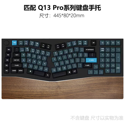 MiFuny Customized Wodden Keyboard Hand Rest Wrist Rest Ergonomic Keyboard Pad Suitable for Feker Alice 98 Mechanical Keyboards