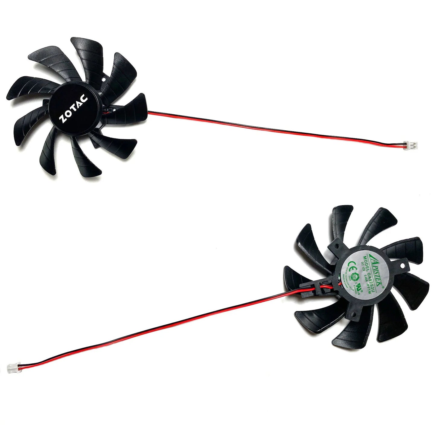 New For ZOTAC GeForce GTX1050 1050ti Mini OC Graphics Card Replacement Fan GA92S2U