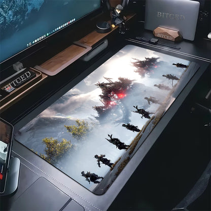 Large Gaming Mouse Pad Horizon Zero Dawn Forbidden West Mousepad For PC Gamer Desktop Decoration Office Mouse Mat Deskmat Rug